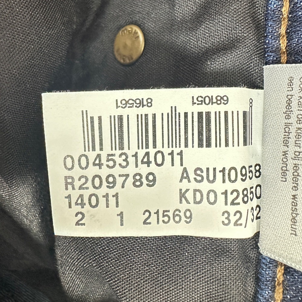 Mavi Zach Jeans Mens 32x32 Blue Straight Leg Stretch Denim (Fits 32x31) - Picture 6 of 12
